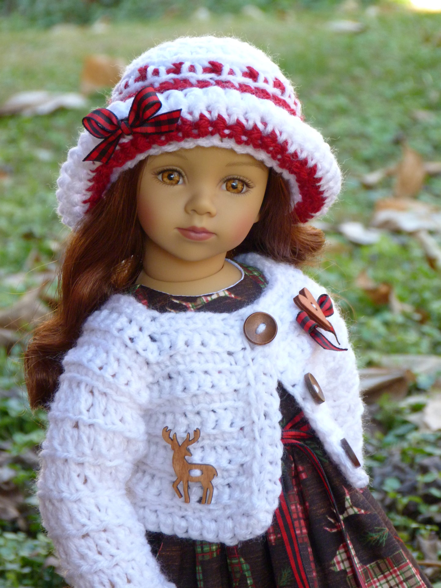 Winter Woodland Outfit Handmade to fit 20 Inch Maru and Friends Doll