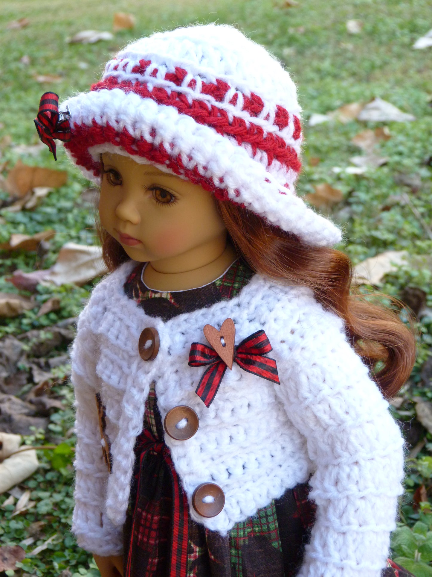 Winter Woodland Outfit Handmade to fit 20 Inch Maru and Friends Doll