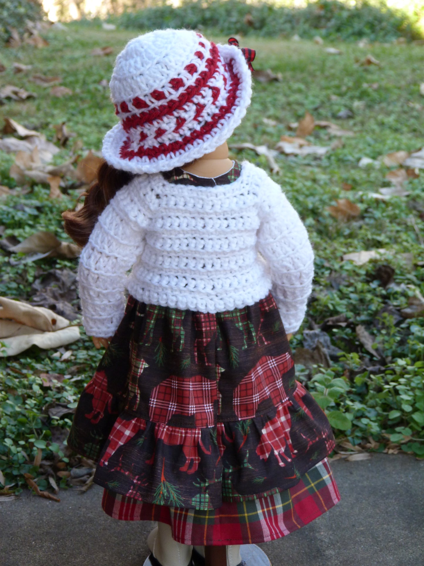 Winter Woodland Outfit Handmade to fit 20 Inch Maru and Friends Doll