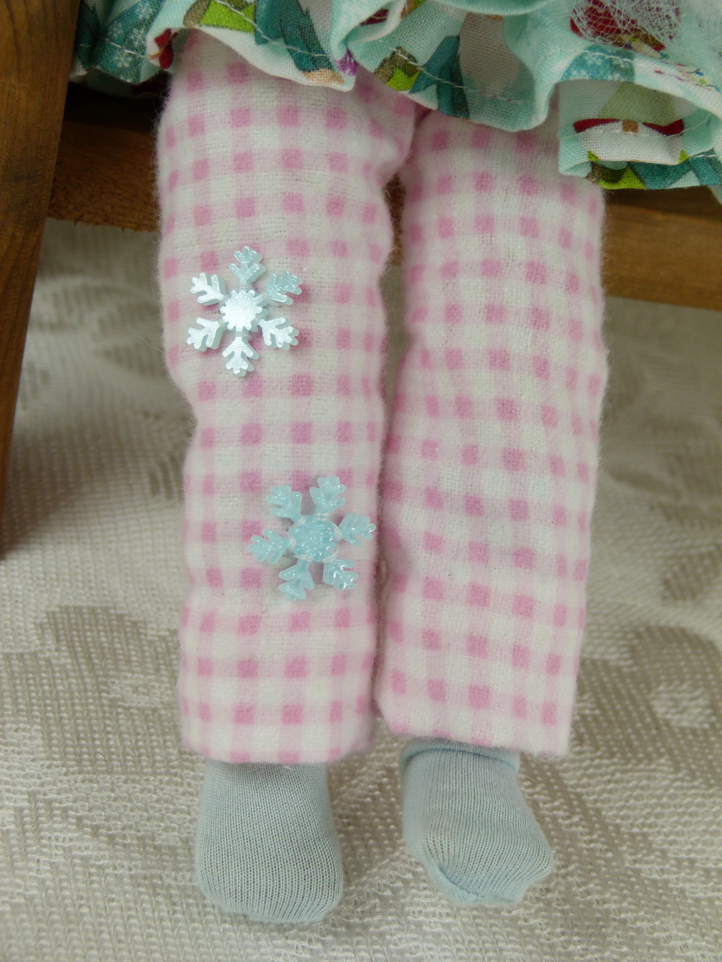 Snow Day Fun Winter Outfit Handmade to fit 11 Inch Dumpling Meadowdoll