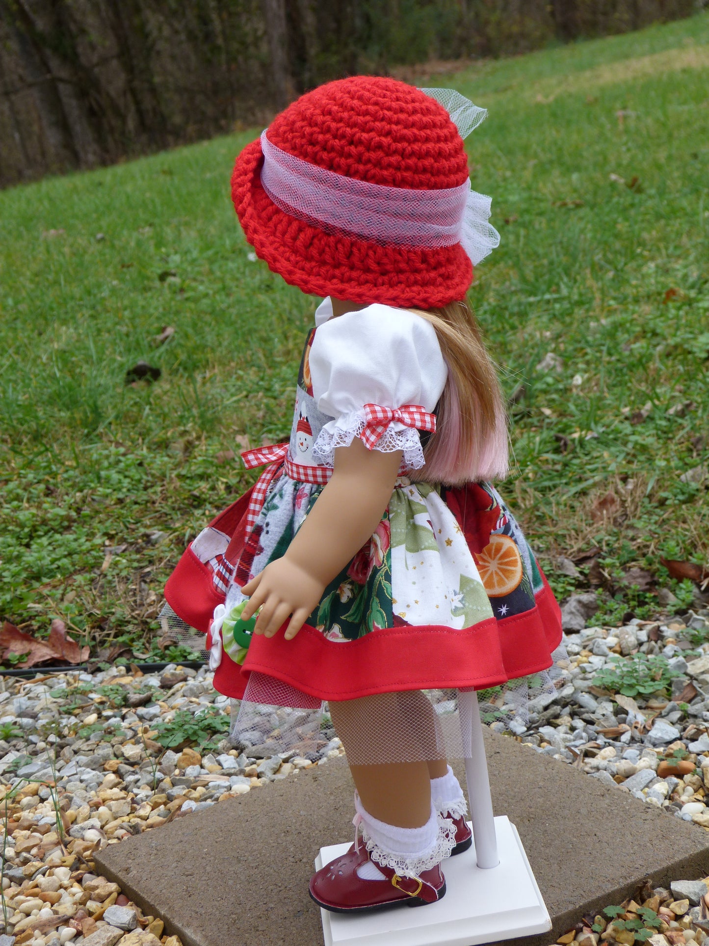 Christmas Outfit for 18 Inch Doll