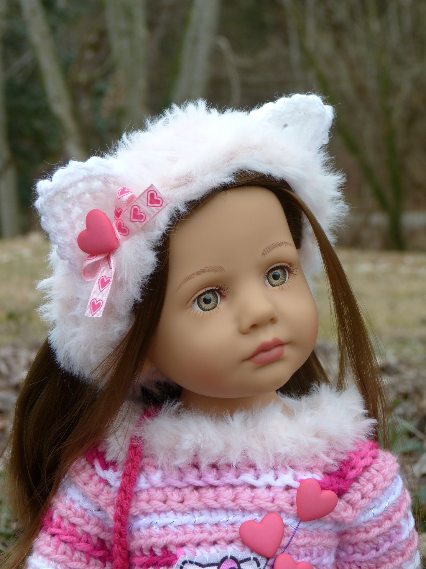 Valentine's Day Outfit Handmade to fit 18 Inch BB Meadowdoll
