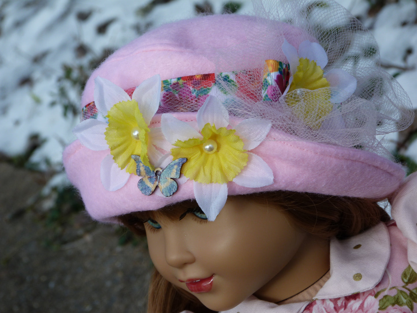 Spring Time for Tea Ensemble for 18 Inch American Doll