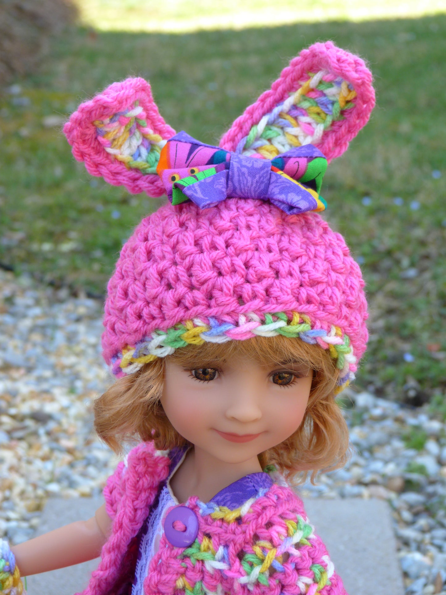 Bright Easter Outfit Handmade to fit 14.5 Inch Ruby Red Fashion Friends Doll