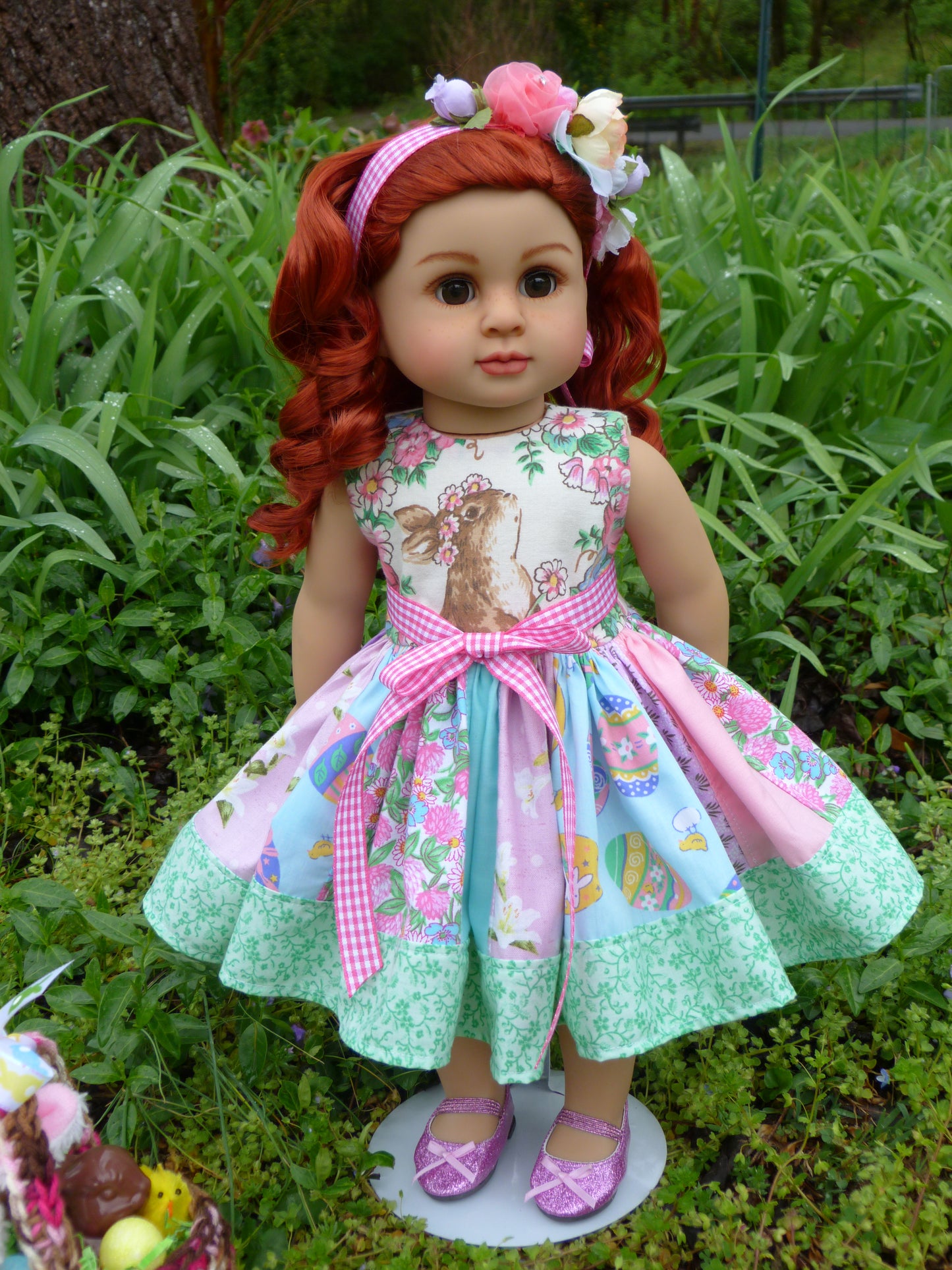 Easter Ensemble for 18 Inch American Doll