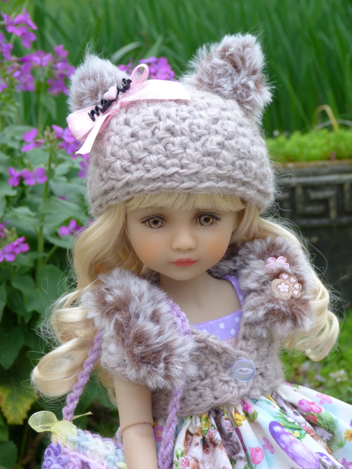 Spring Kitten Outfit Handmade to fit 14.5 Inch Ruby Red Fashion Friends Doll