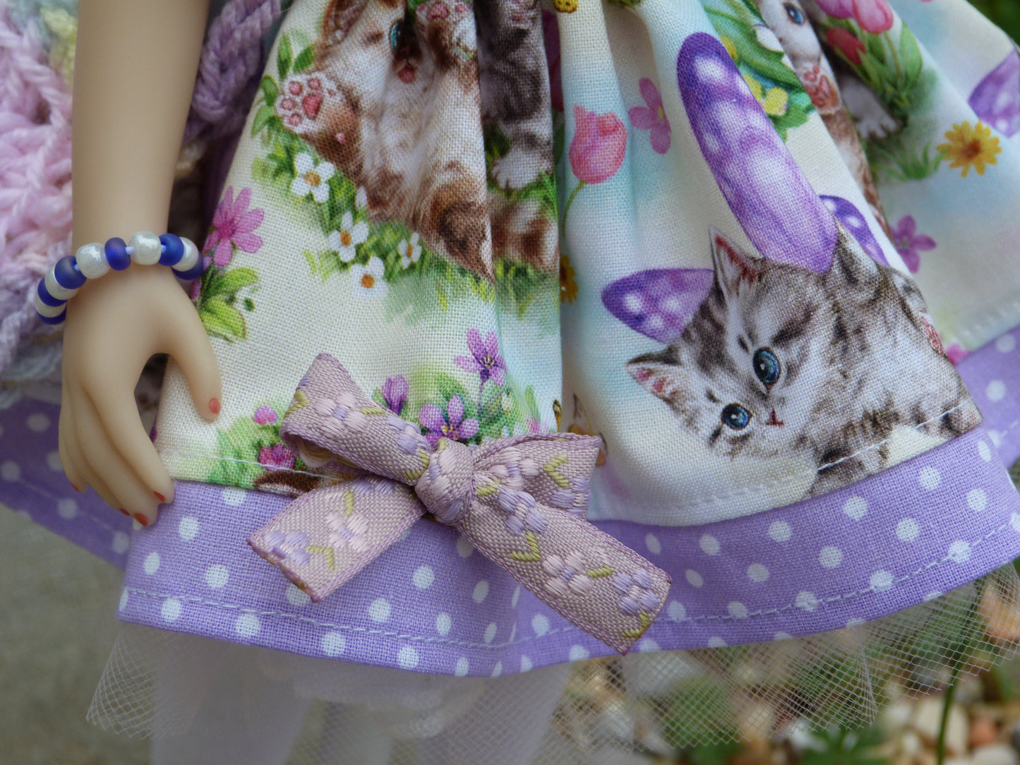 Spring Kitten Outfit Handmade to fit 14.5 Inch Ruby Red Fashion Friends Doll