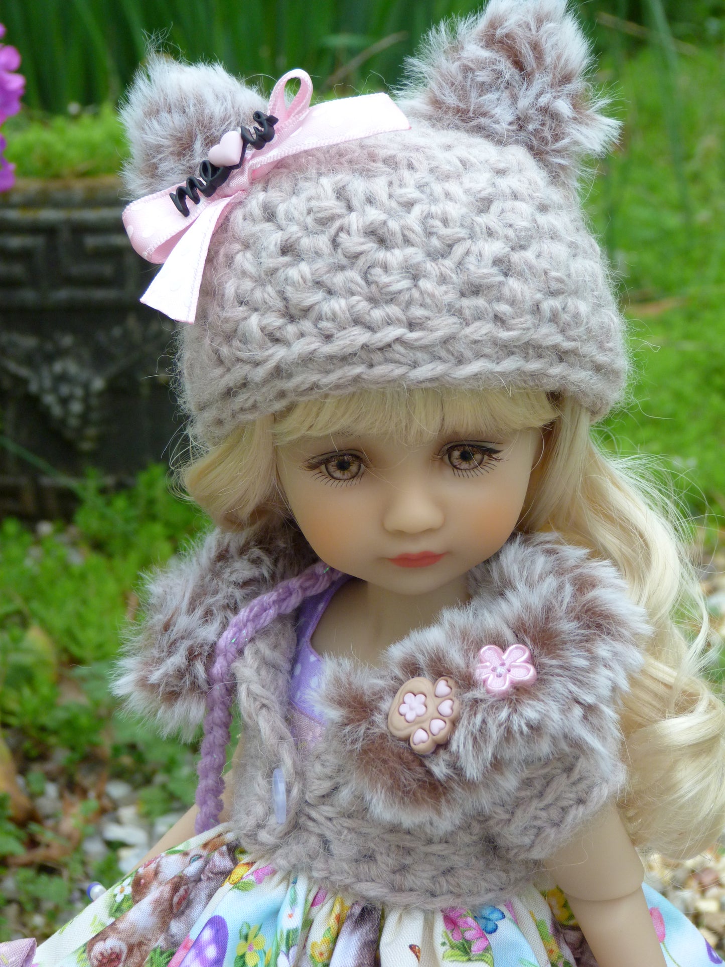 Spring Kitten Outfit Handmade to fit 14.5 Inch Ruby Red Fashion Friends Doll