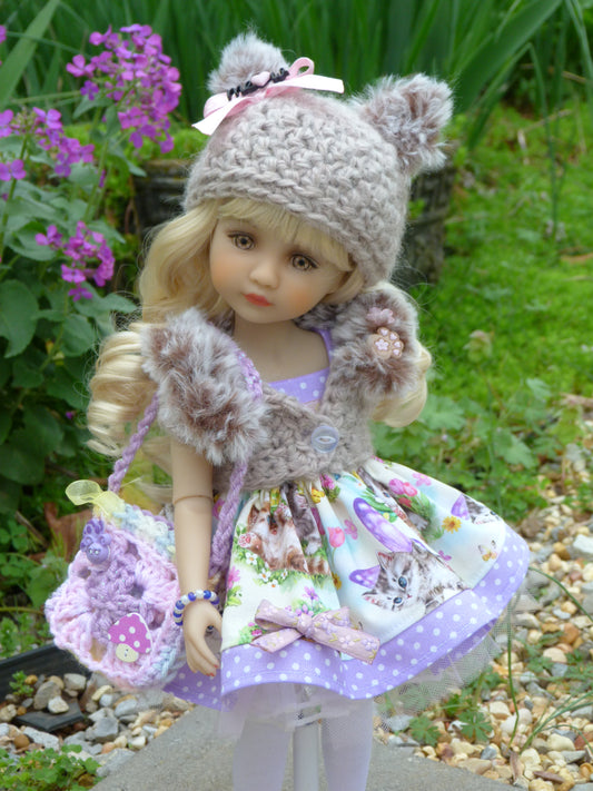 Spring Kitten Outfit Handmade to fit 14.5 Inch Ruby Red Fashion Friends Doll
