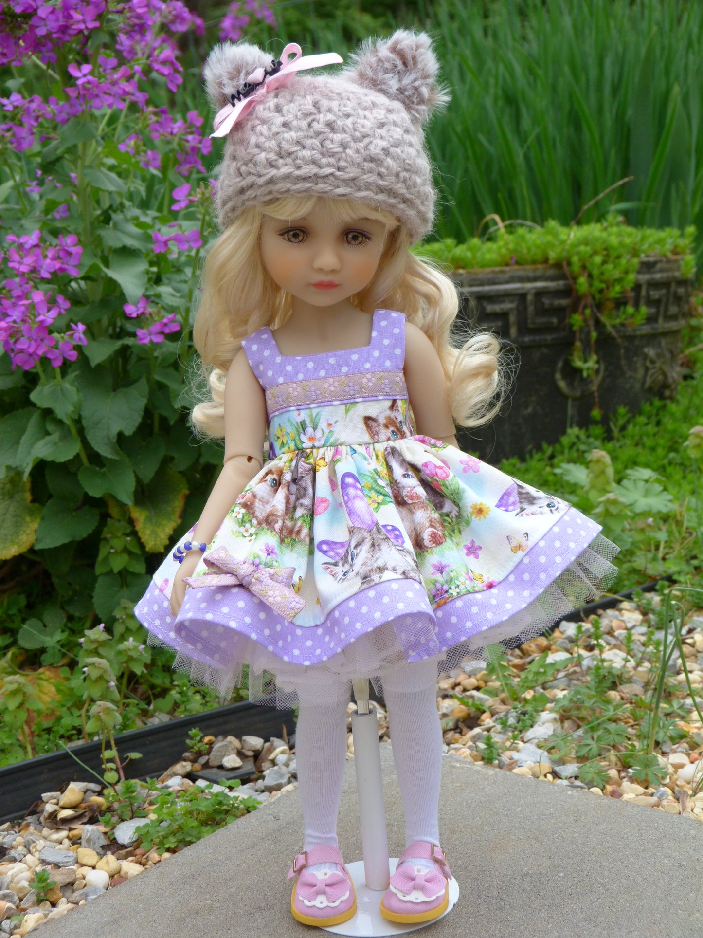 Spring Kitten Outfit Handmade to fit 14.5 Inch Ruby Red Fashion Friends Doll