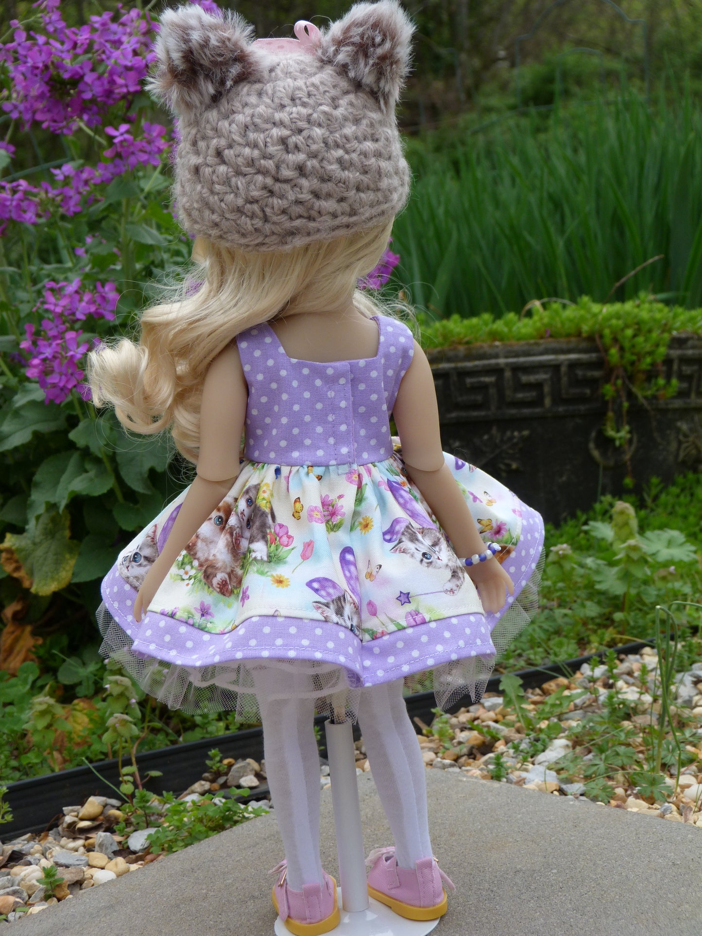 Spring Kitten Outfit Handmade to fit 14.5 Inch Ruby Red Fashion Friends Doll