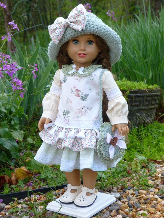 Spring Babies Ensemble for 18 Inch American Doll