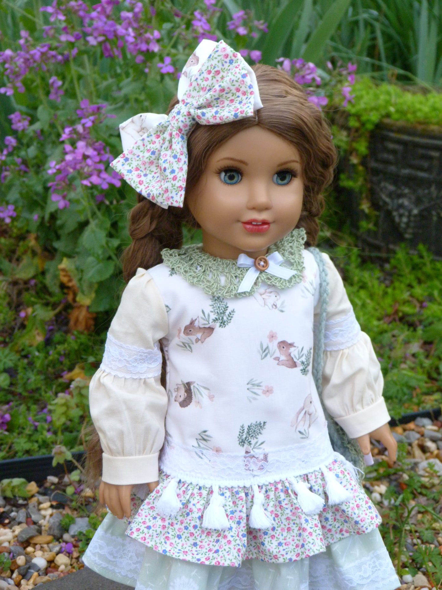 Spring Babies Ensemble for 18 Inch American Doll
