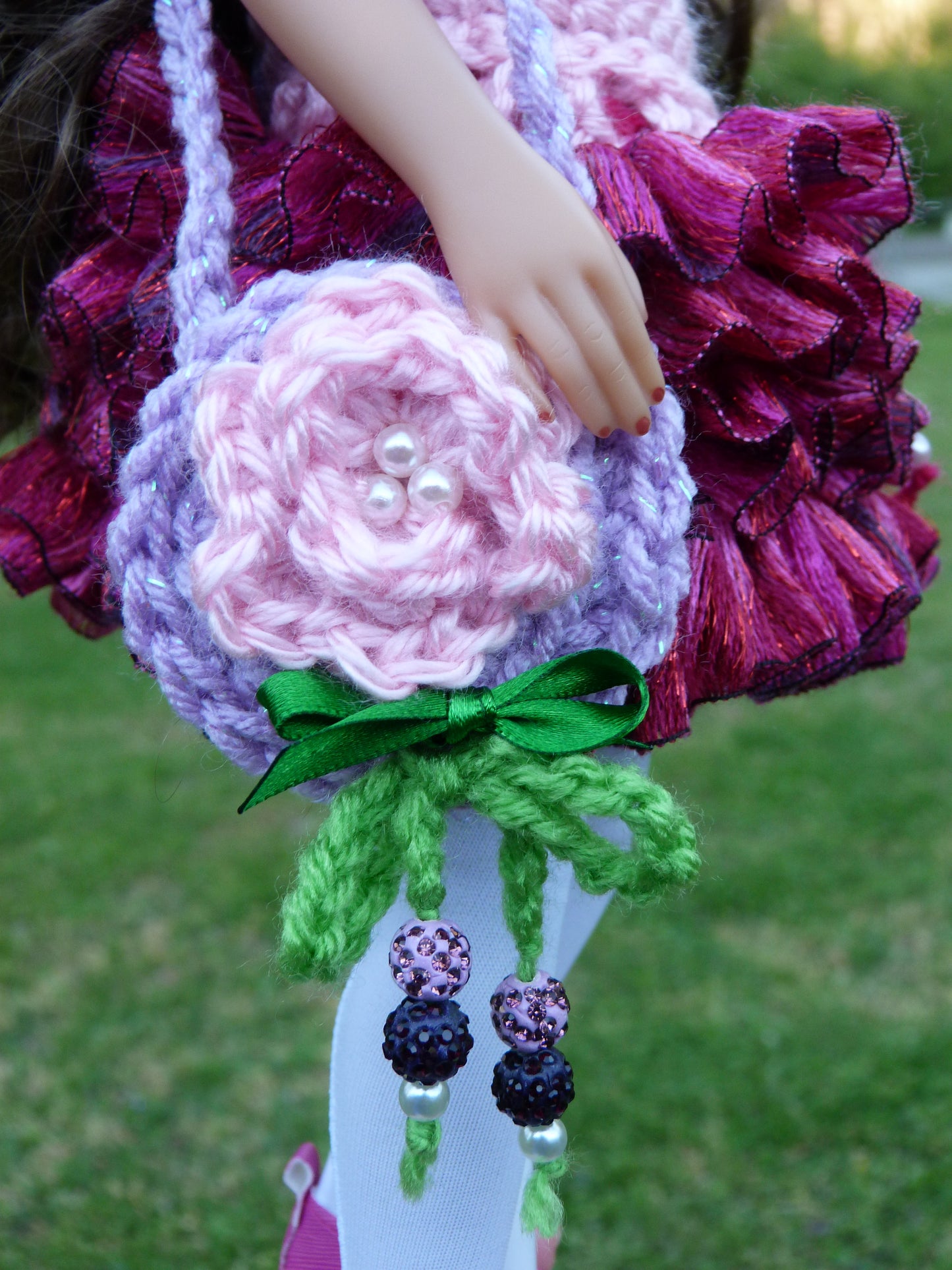Spring Rose Outfit Handmade to fit 14.5 Inch Ruby Red Fashion Friends Doll