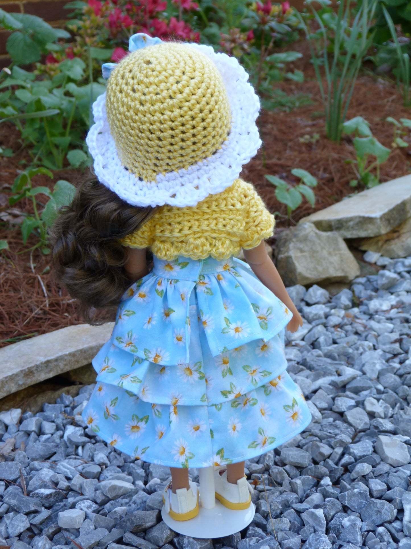 Spring Daisy Outfit Handmade to fit 14.5 Inch Ruby Red Fashion Friends Doll