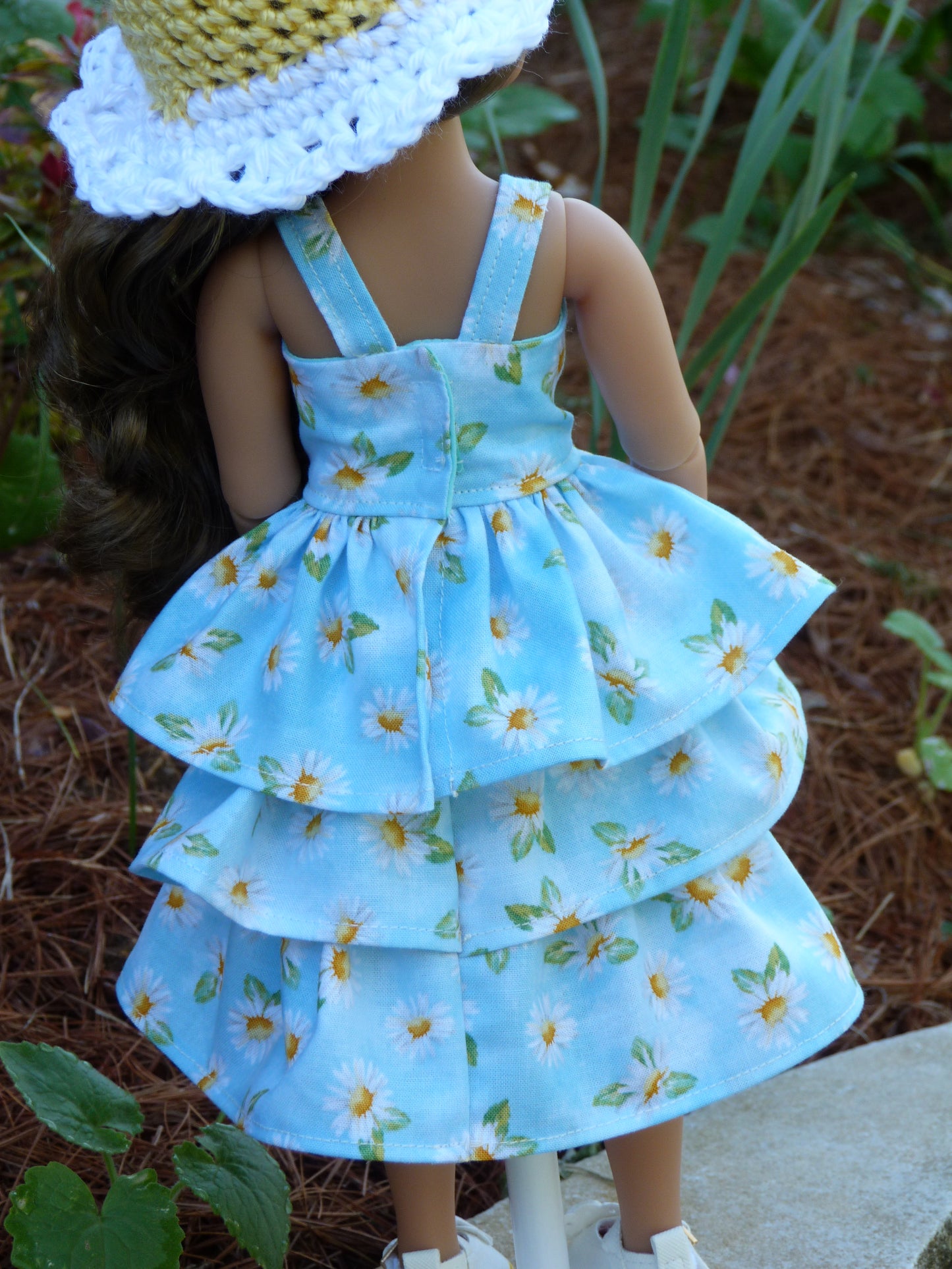 Spring Daisy Outfit Handmade to fit 14.5 Inch Ruby Red Fashion Friends Doll