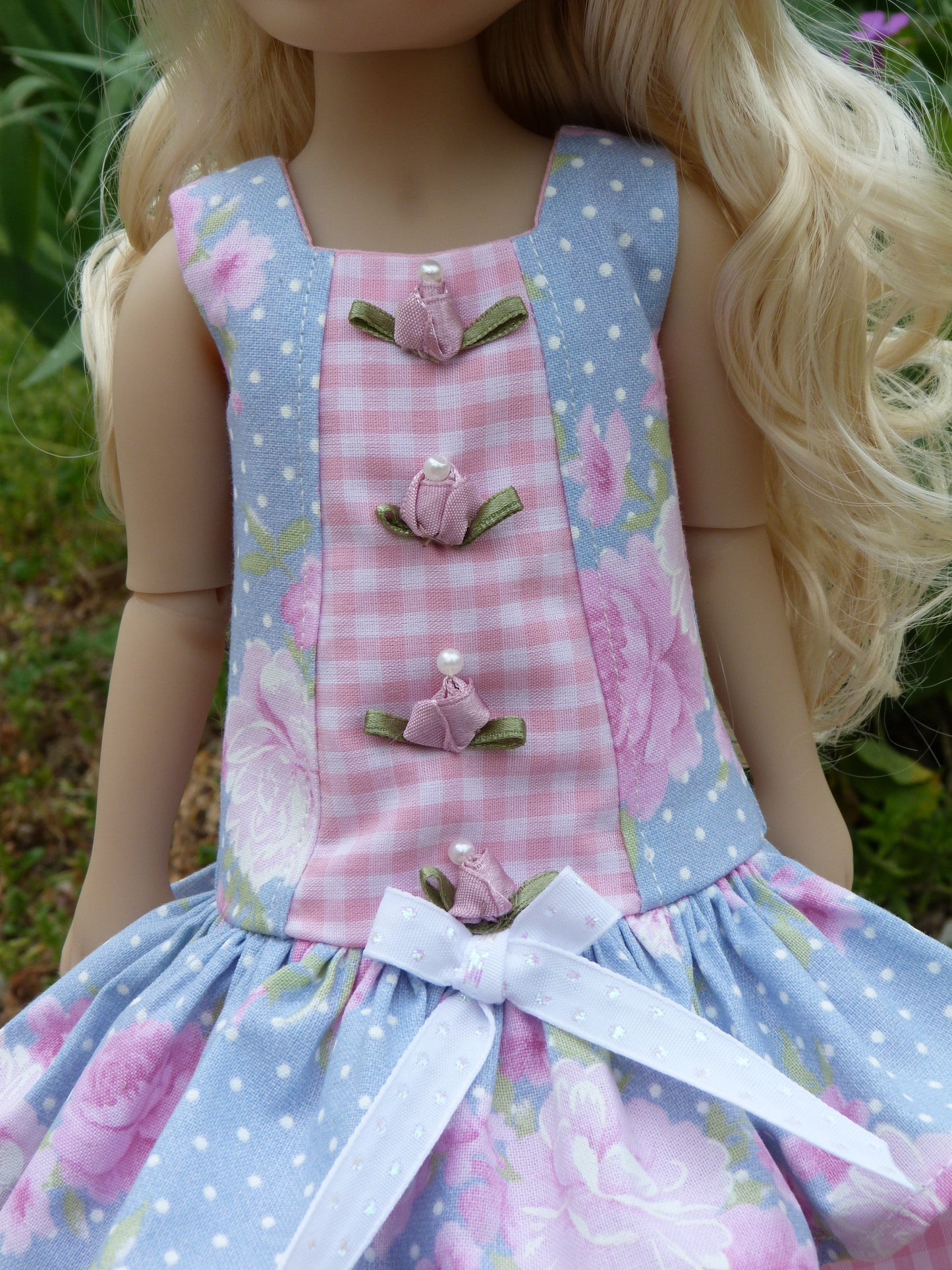 Spring Rose Outfit Handmade to fit 14.5 Inch Ruby Red Fashion Friends Doll