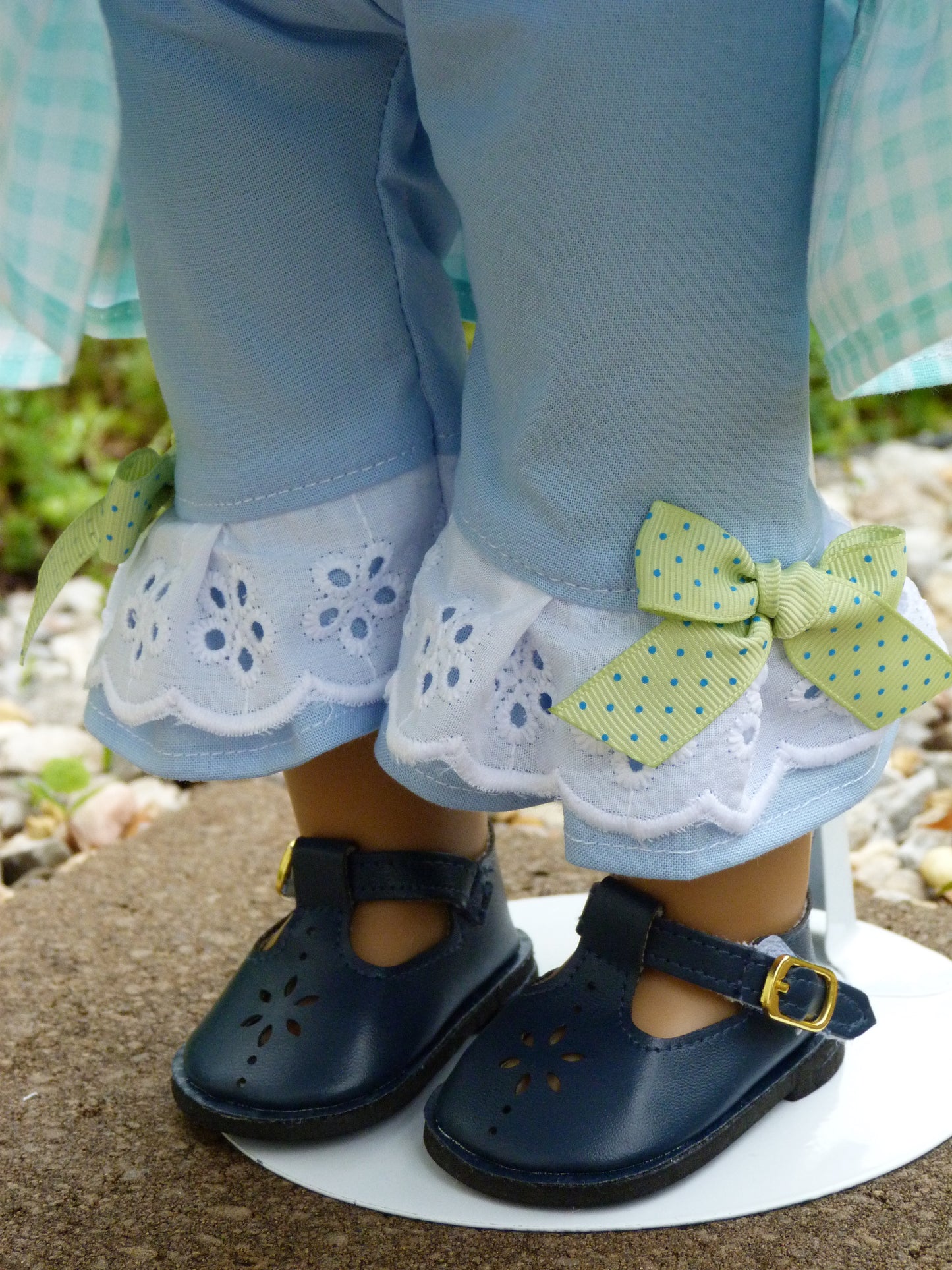 "Farm Sweet Farm" Outfit for 18 Inch Doll