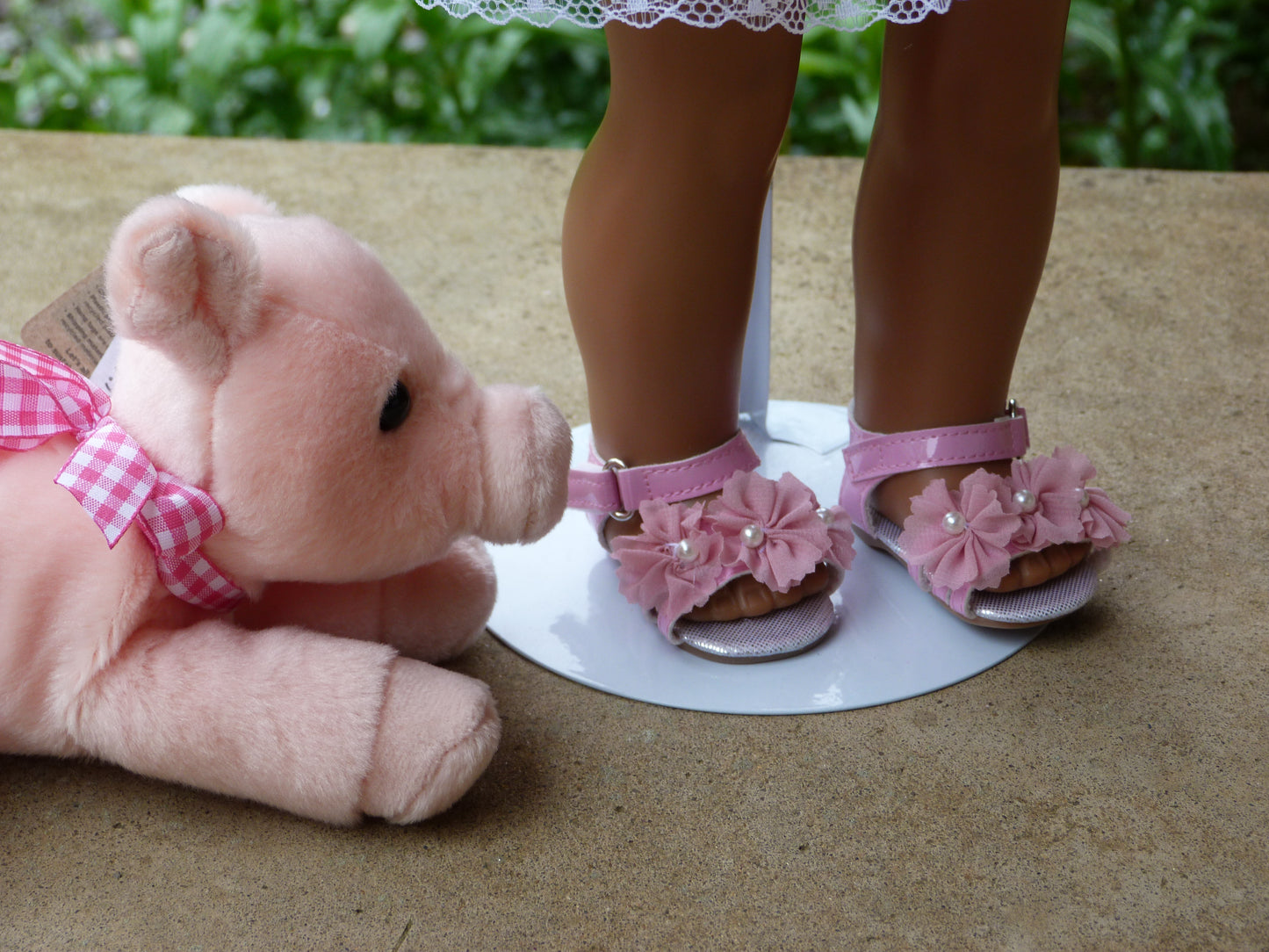 Spring Piglet Ensemble for 18 Inch American Doll