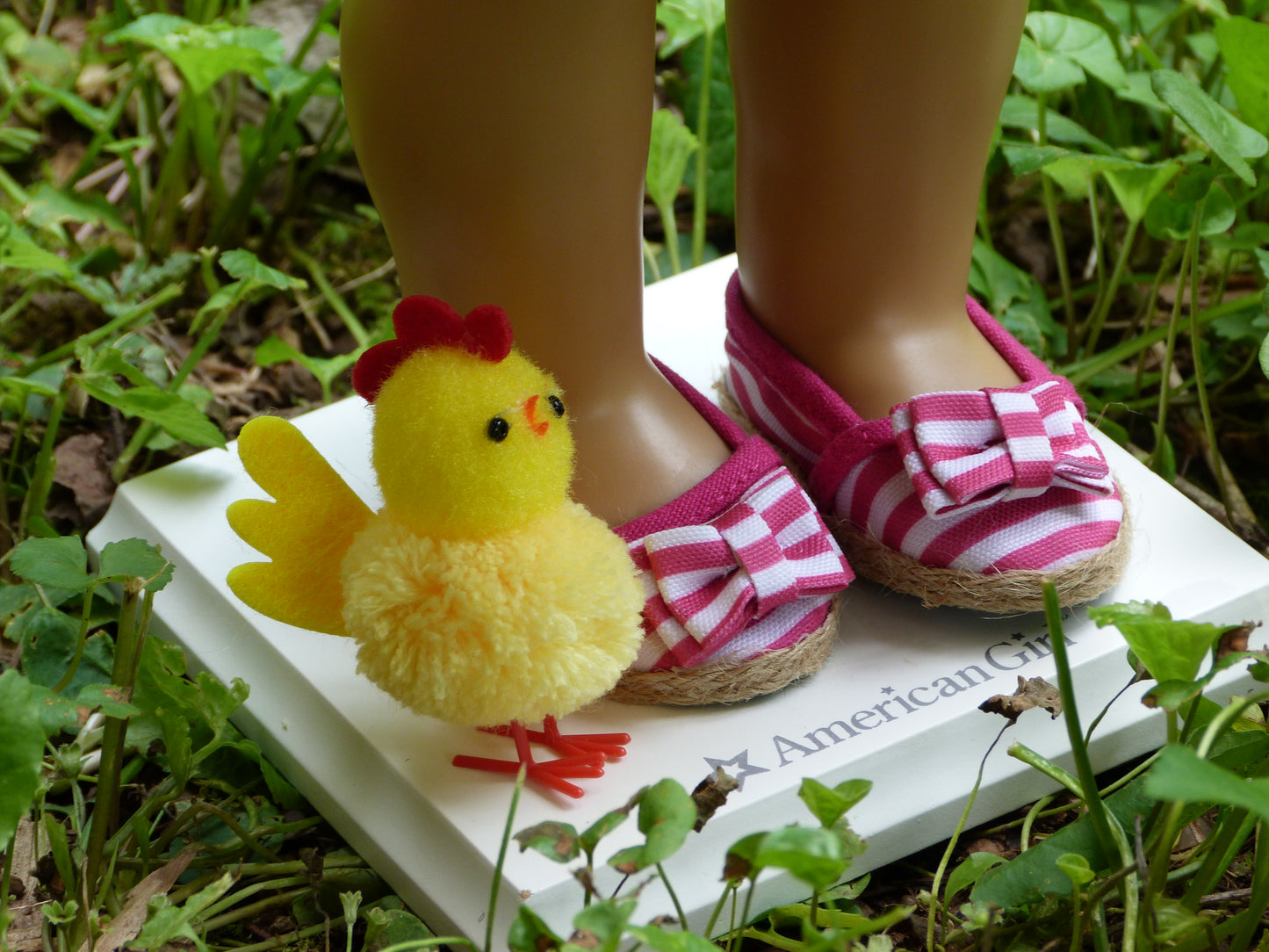 Spring Chicken Outfit for 18 Inch Doll