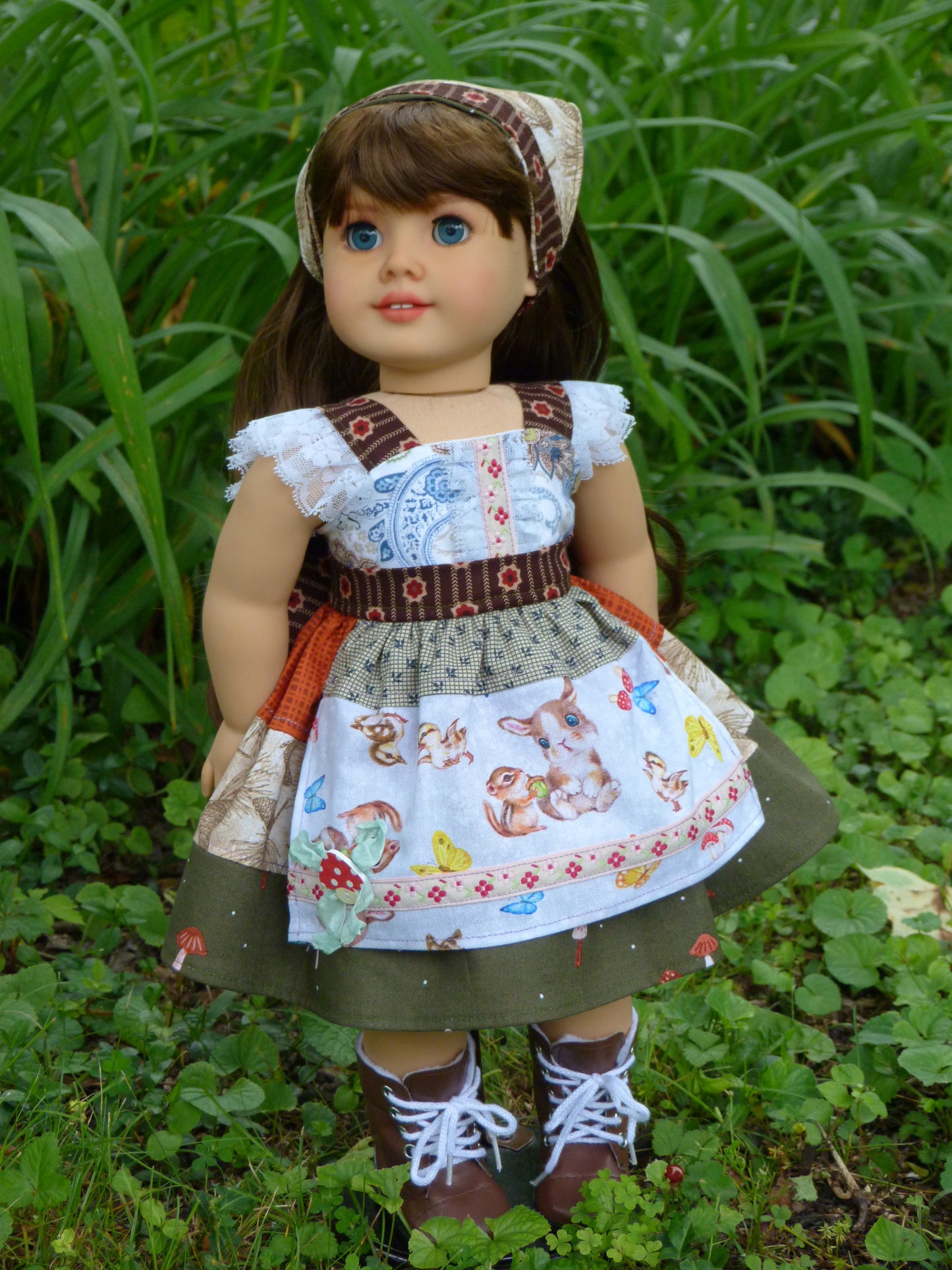 Summer Forest Outfit for 18 Inch Doll