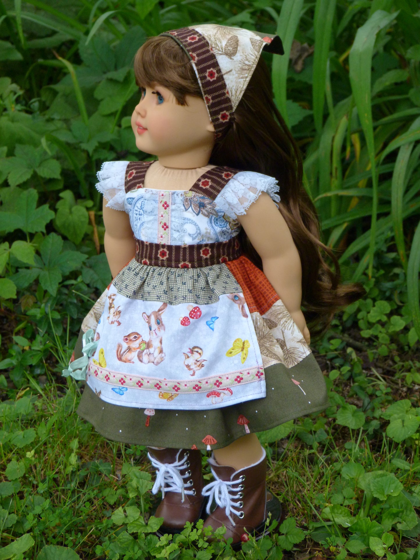 Summer Forest Outfit for 18 Inch Doll