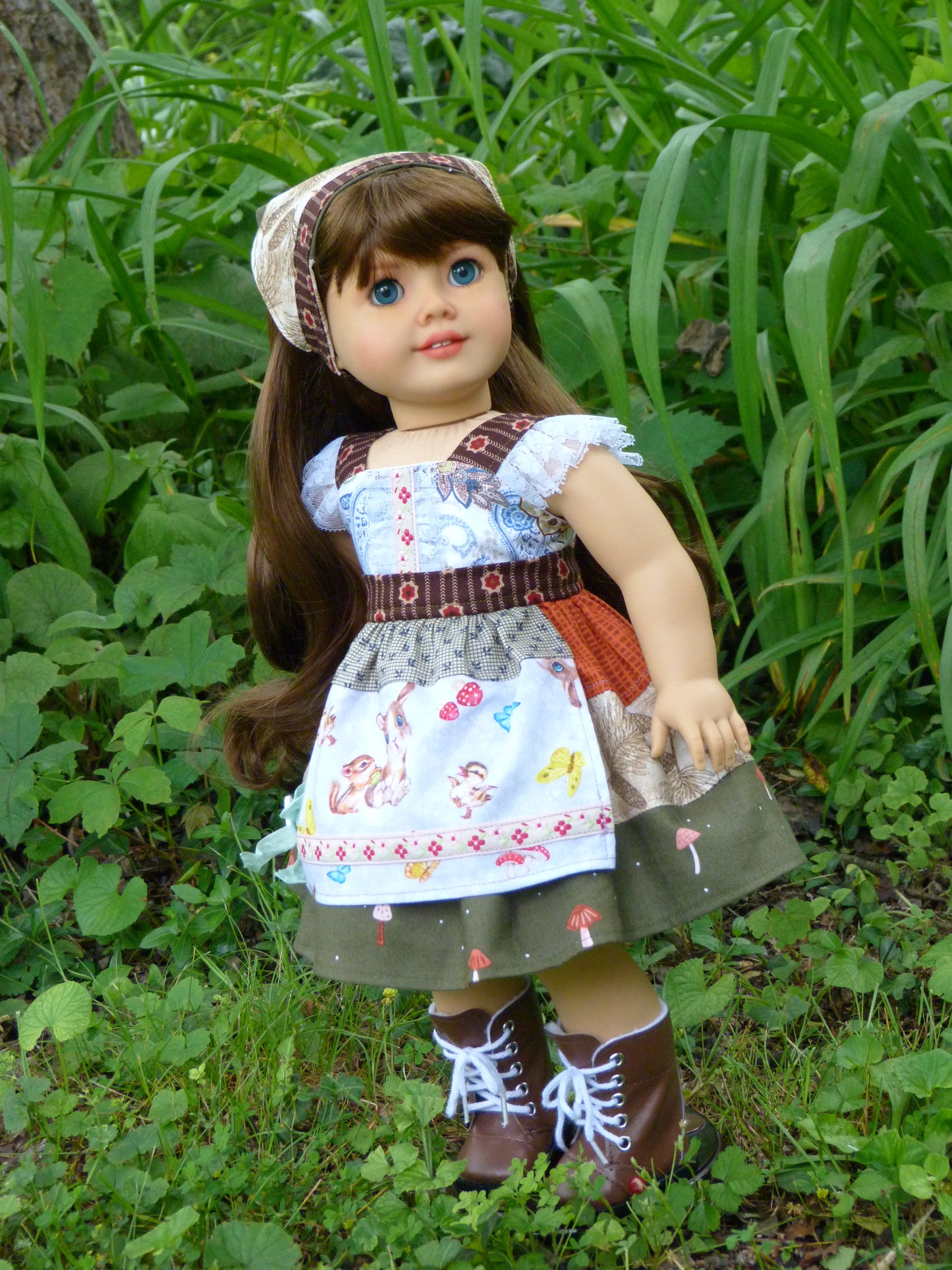 Summer Forest Outfit for 18 Inch Doll
