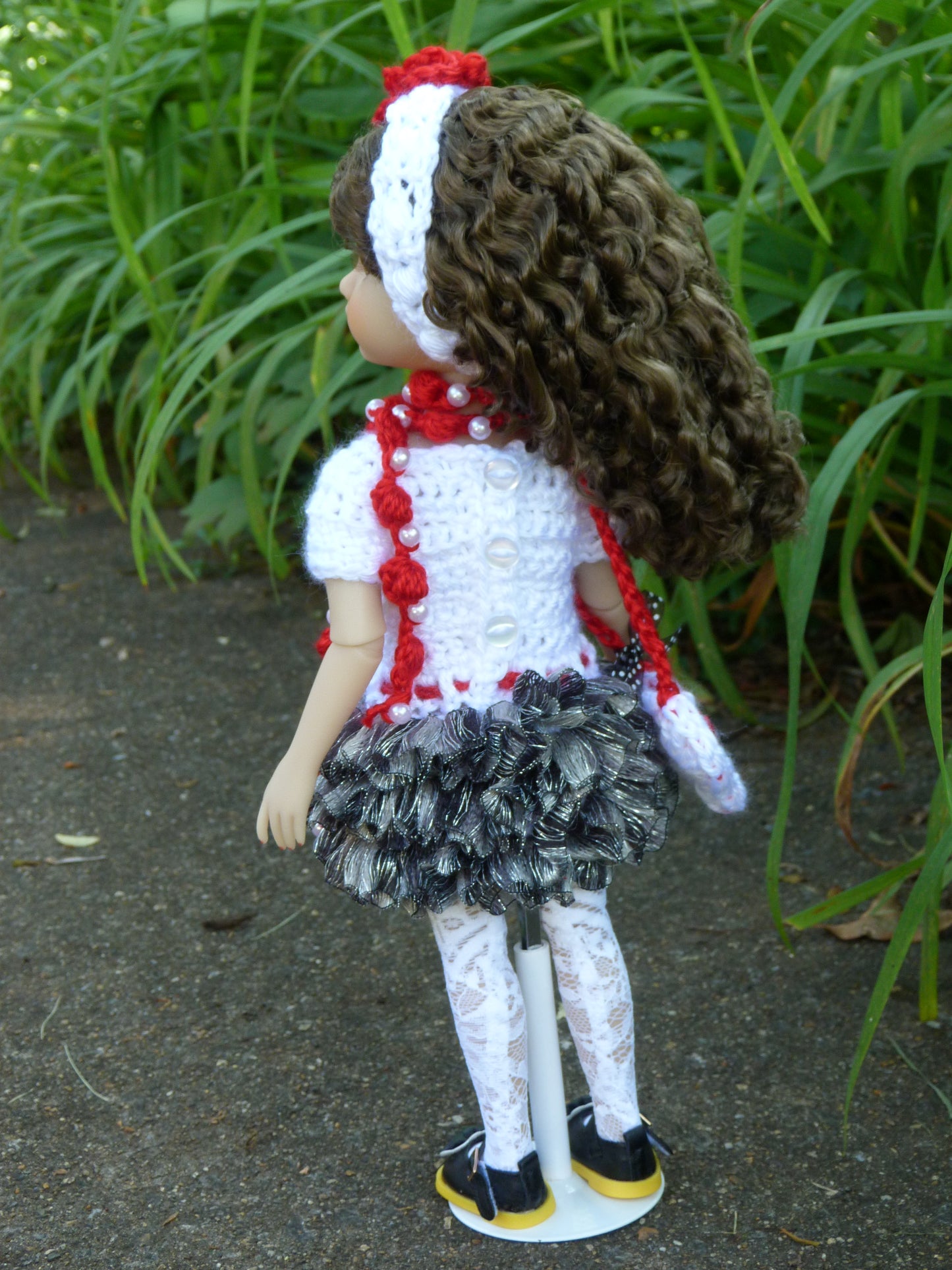 Rambling Rose Outfit Handmade to fit 14.5 Inch Ruby Red Fashion Friends Doll