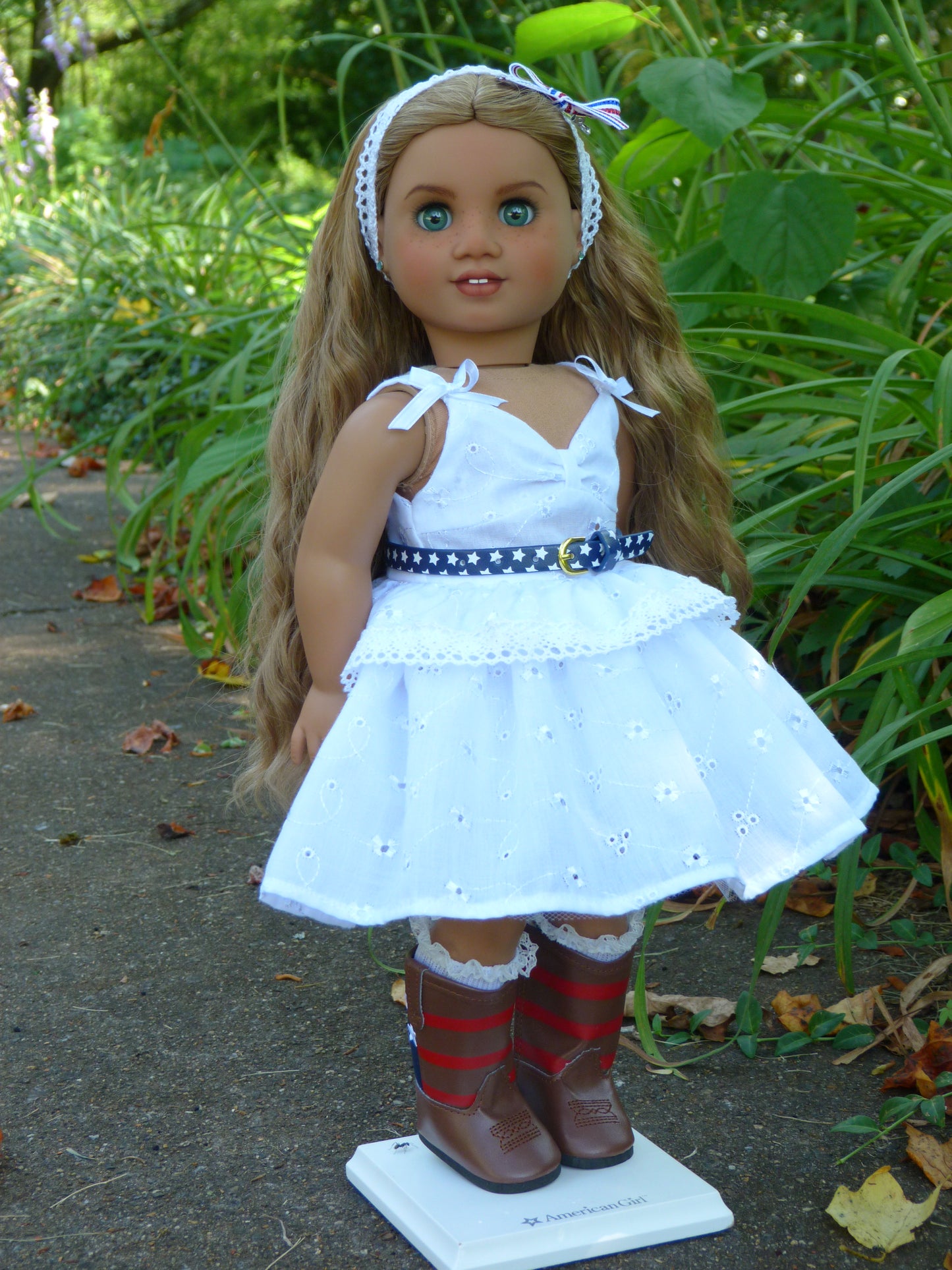 Patriotic Outfit Handmade to fit 18 Inch American Doll