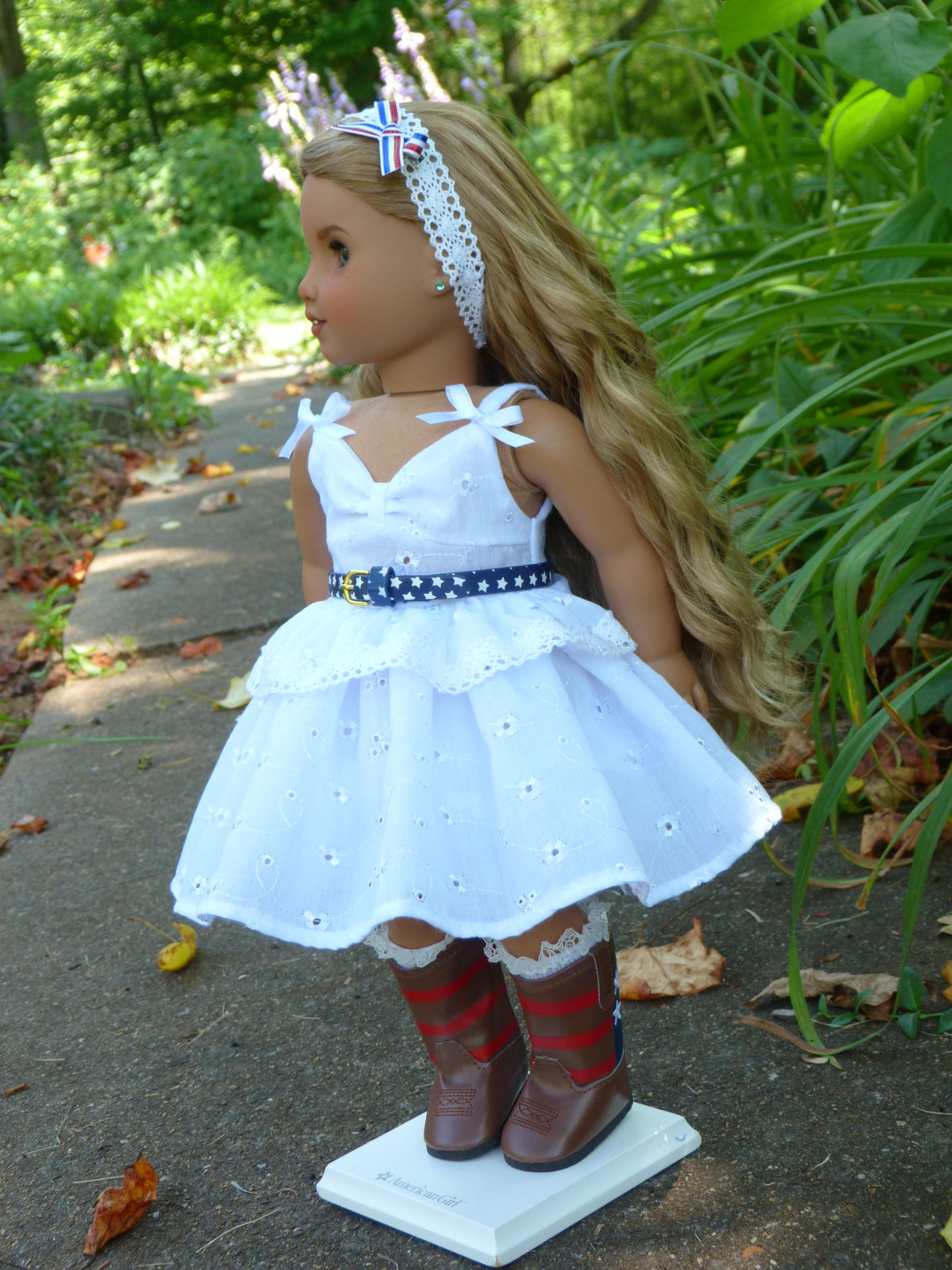 Patriotic Outfit Handmade to fit 18 Inch American Doll
