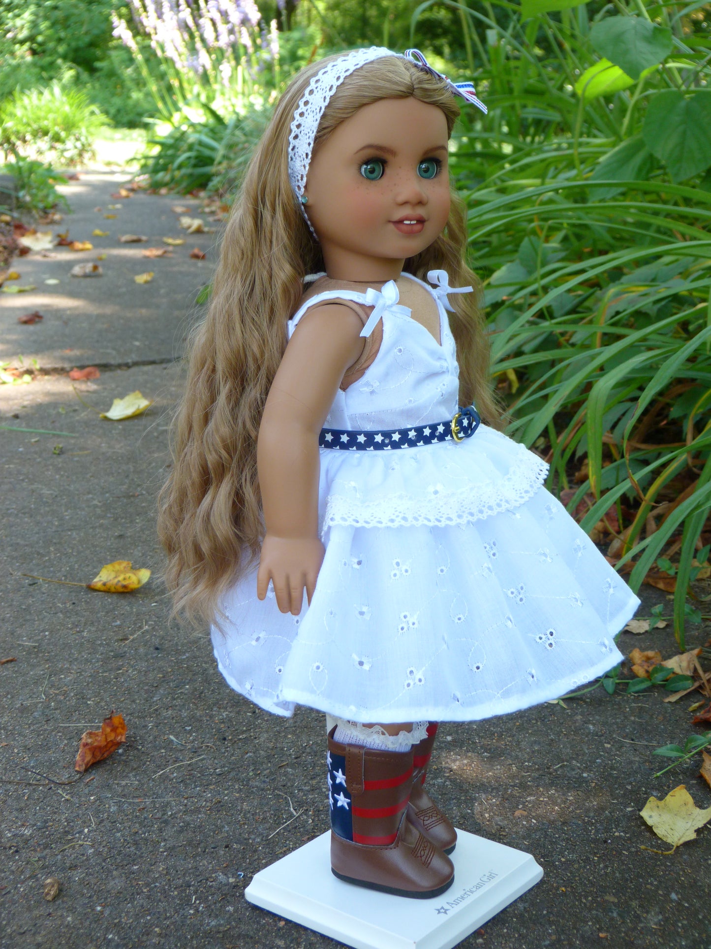 Patriotic Outfit Handmade to fit 18 Inch American Doll