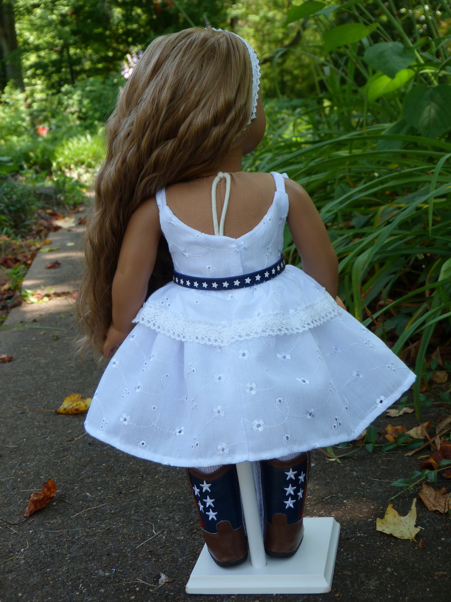 Patriotic Outfit Handmade to fit 18 Inch American Doll