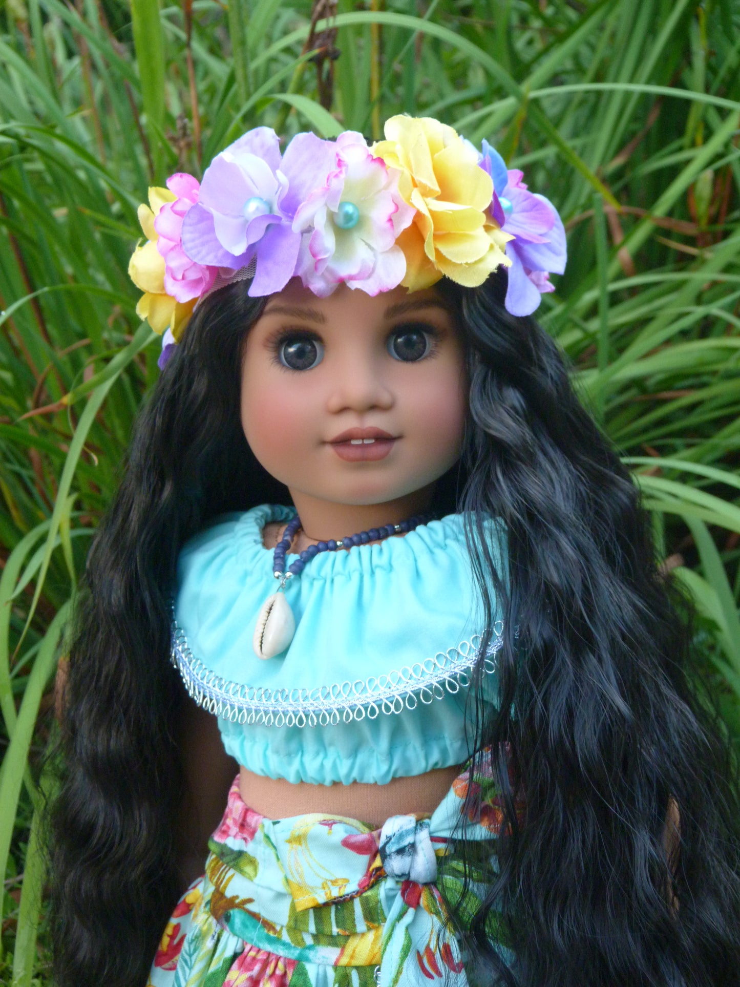 OOAK American Girl Doll - Hawaiian Princess, Lani