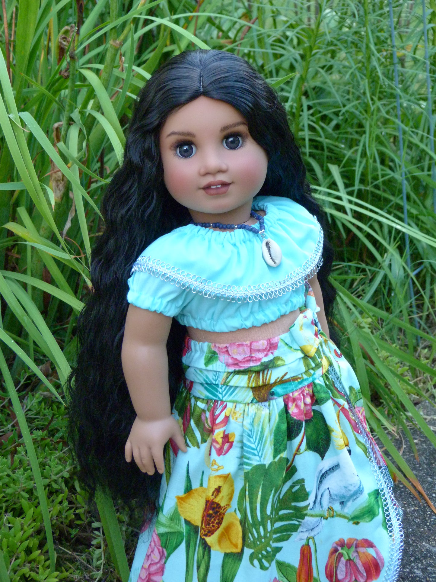OOAK American Girl Doll - Hawaiian Princess, Lani