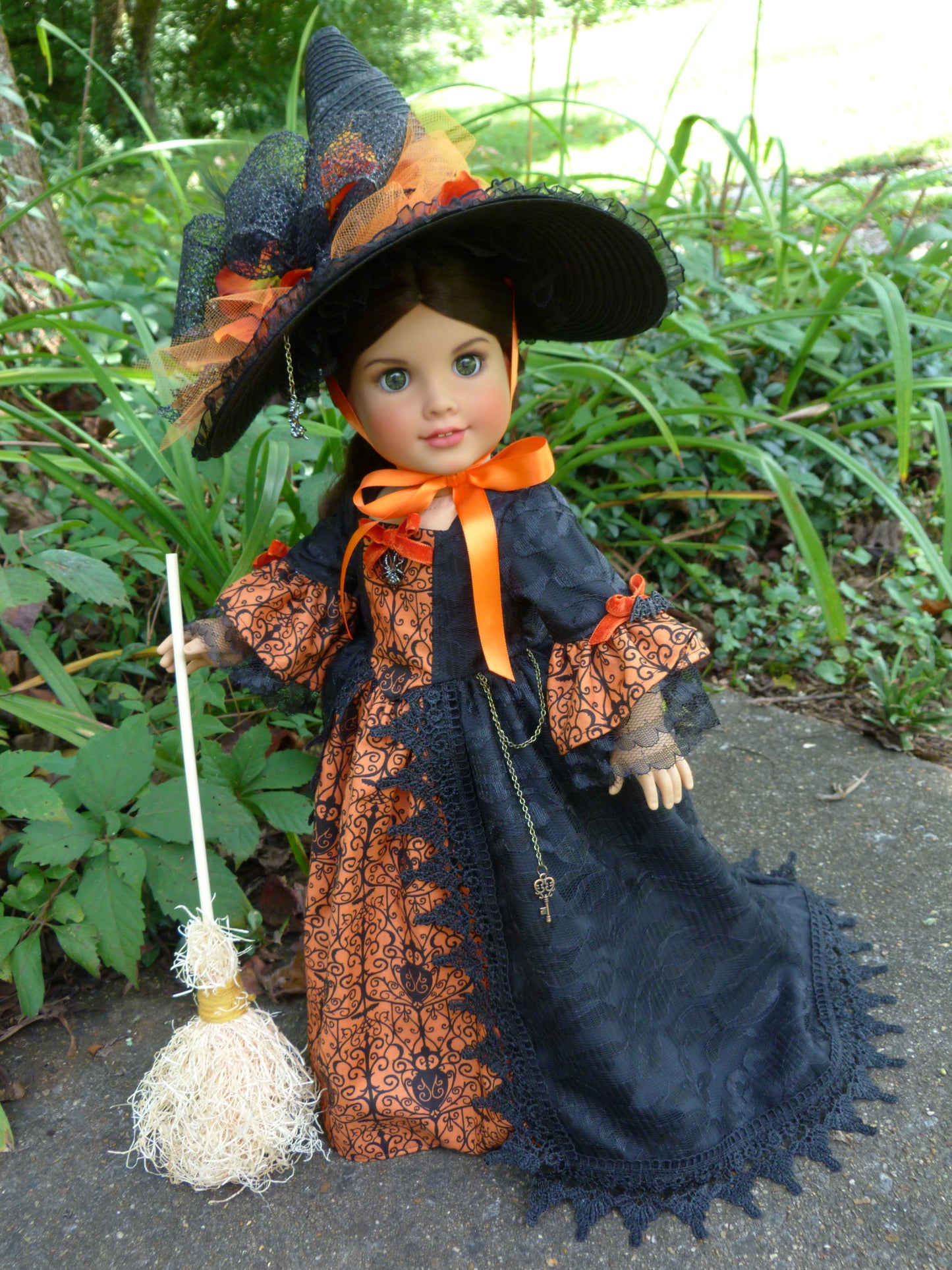 OOAK American Girl Doll - Halloween Witch Esmeralda