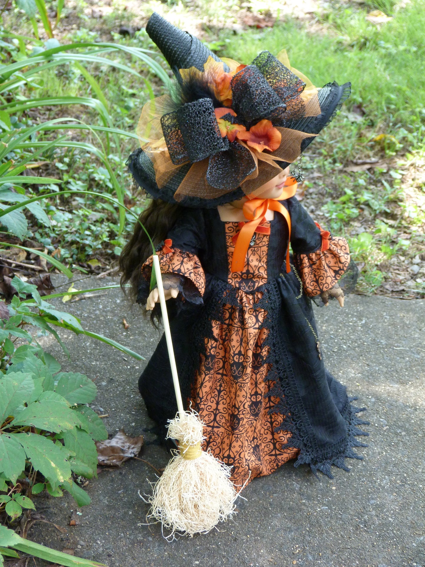 OOAK American Girl Doll - Halloween Witch Esmeralda