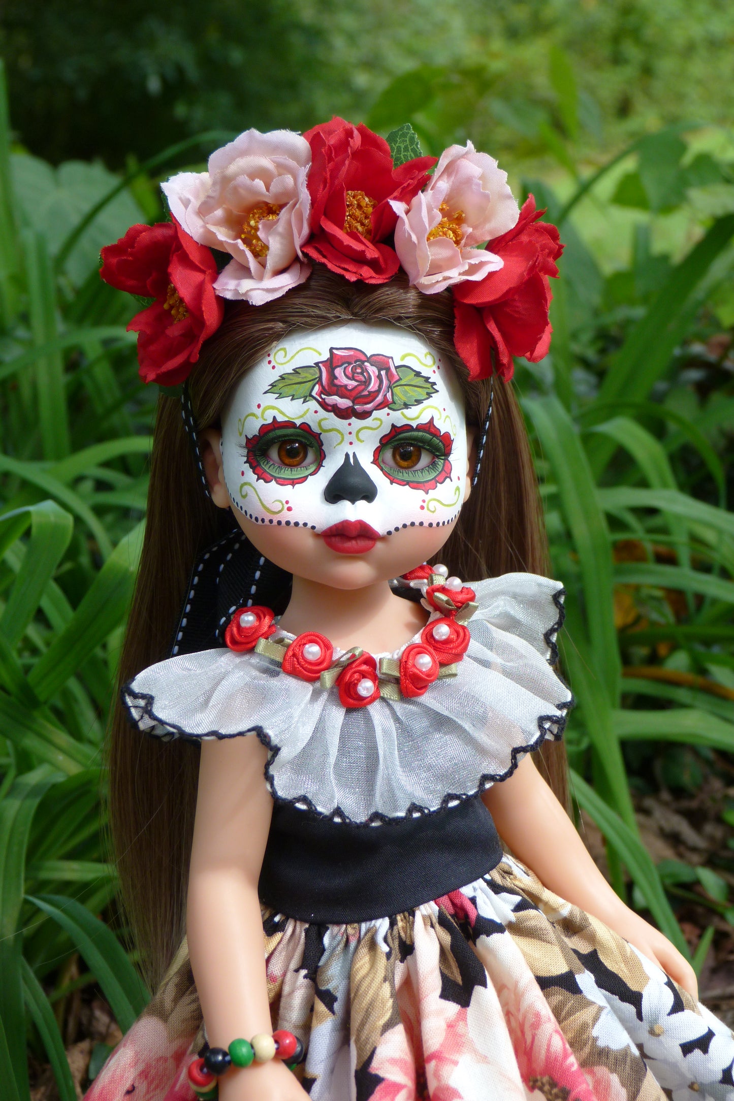 Custom Paola Reina - Rosa - Halloween - Day of the Dead - Día de los Muertos Doll