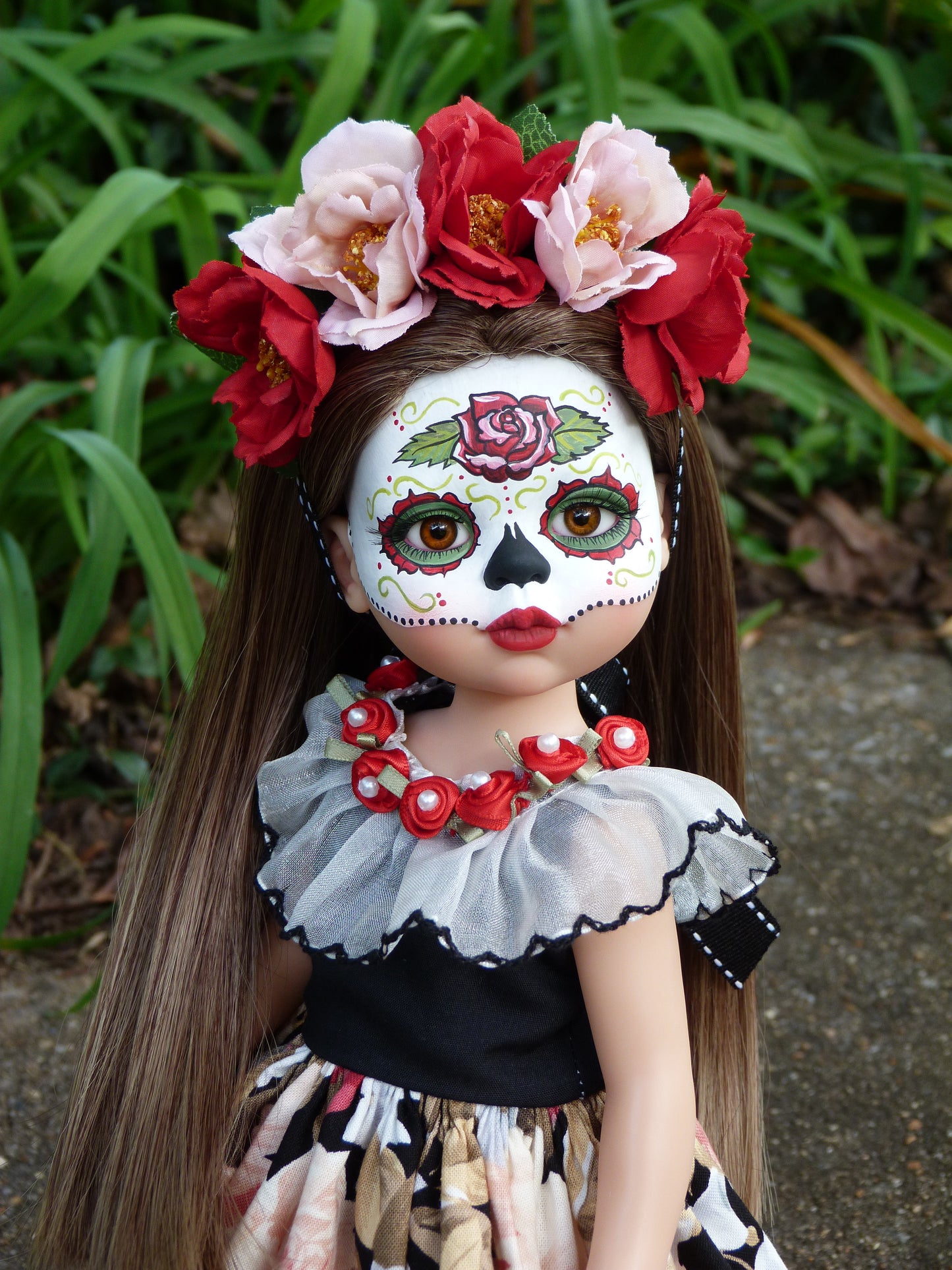 Custom Paola Reina - Rosa - Halloween - Day of the Dead - Día de los Muertos Doll