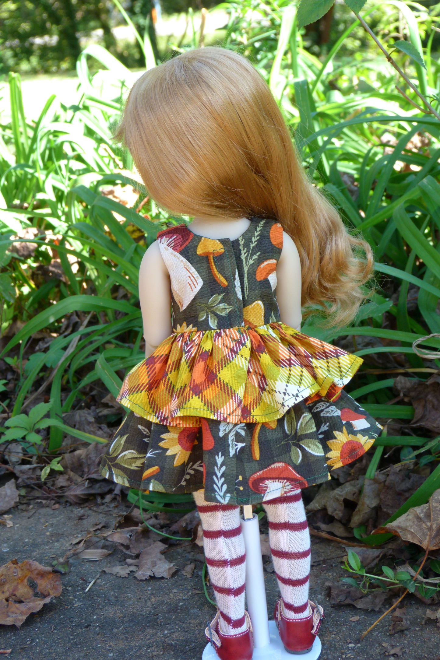 Fall Forest Outfit - Handmade to fit Ruby Red Fashion Friends Doll - Autumn Ensemble