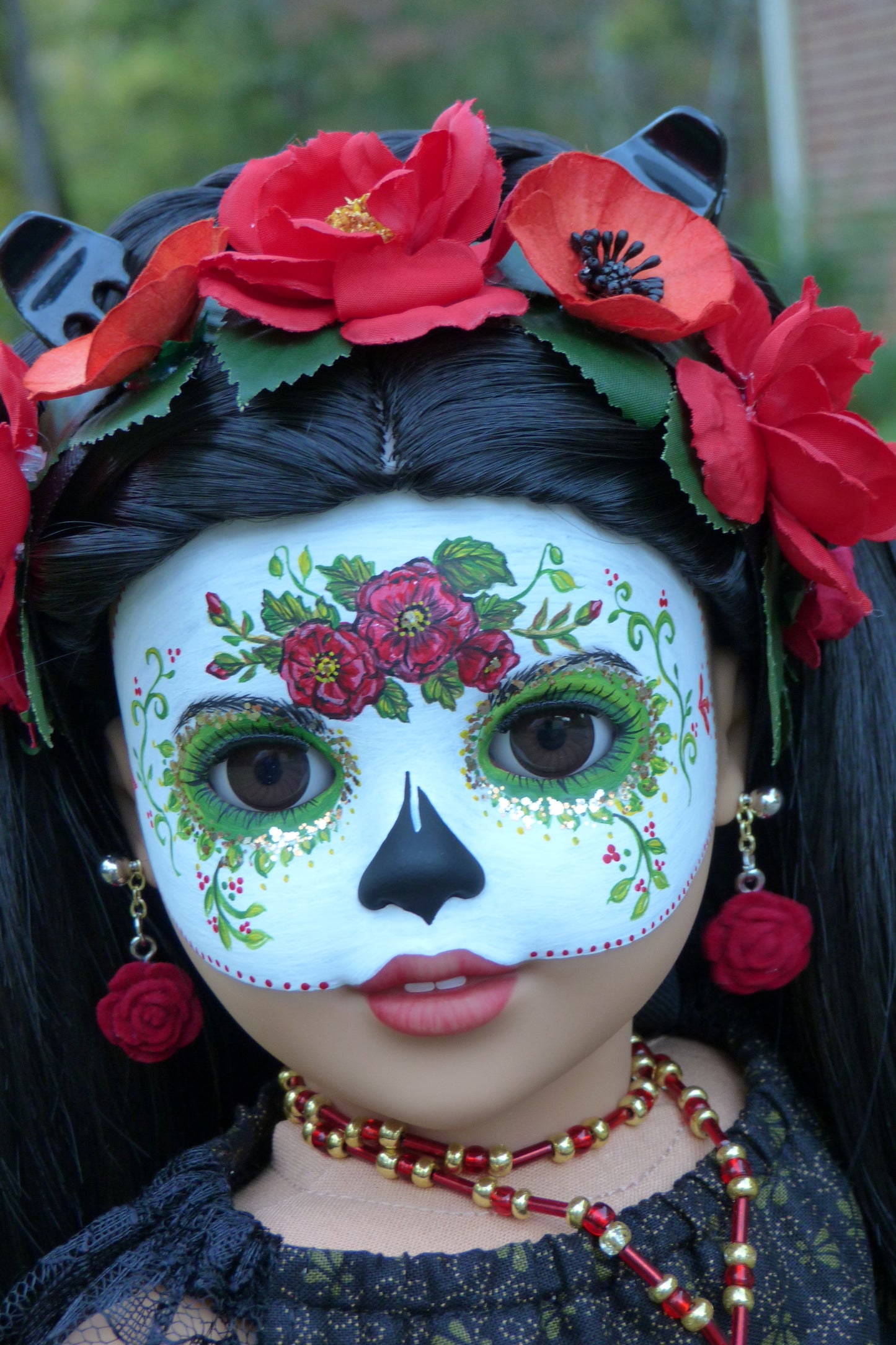 OOAK Day of the Dead American Girl Doll - Esmeralda
