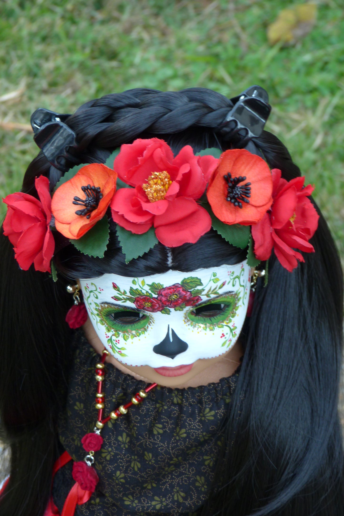 OOAK Day of the Dead American Girl Doll - Esmeralda