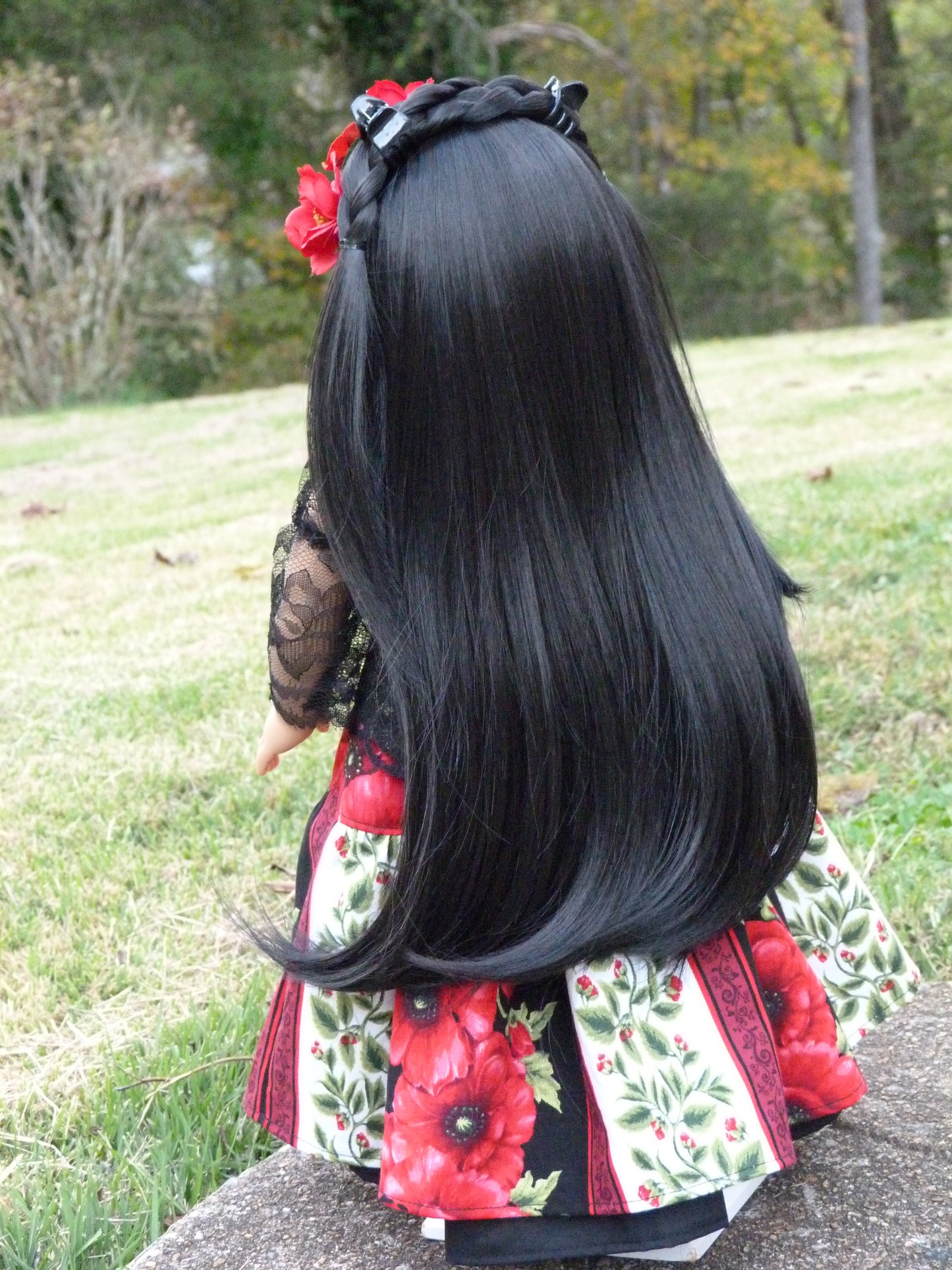 OOAK Day of the Dead American Girl Doll - Esmeralda