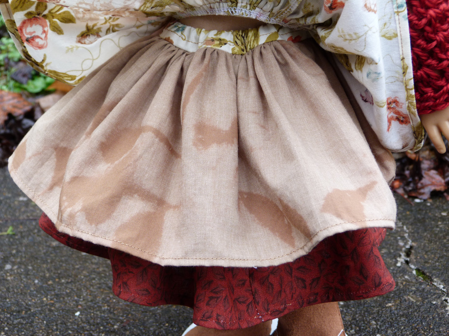 Autumn Outfit Handmade to fit 18 Inch American Doll