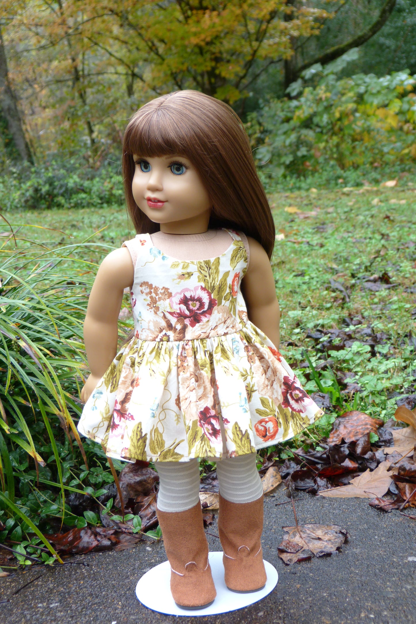 Autumn Outfit Handmade to fit 18 Inch American Doll
