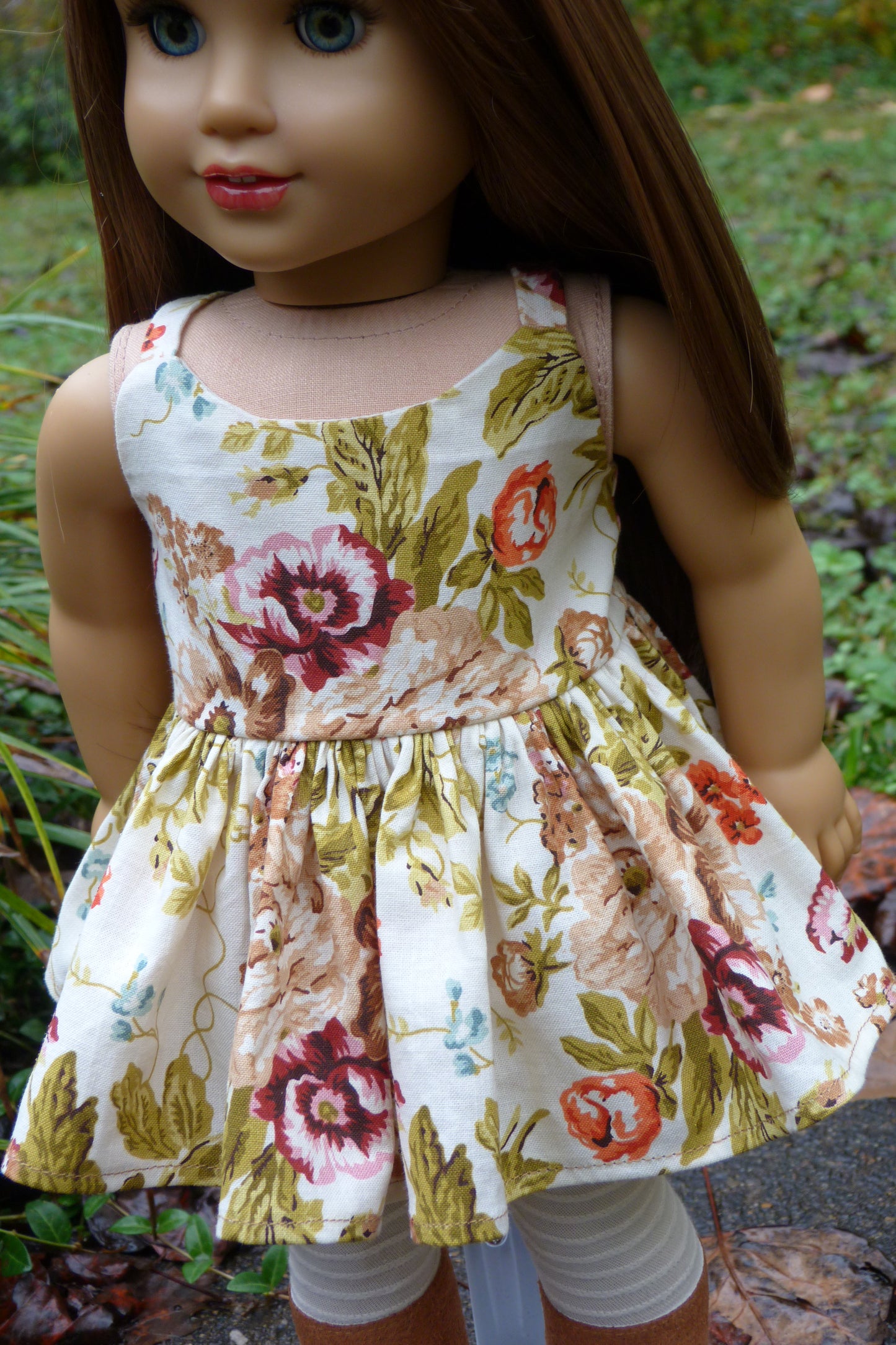 Autumn Outfit Handmade to fit 18 Inch American Doll