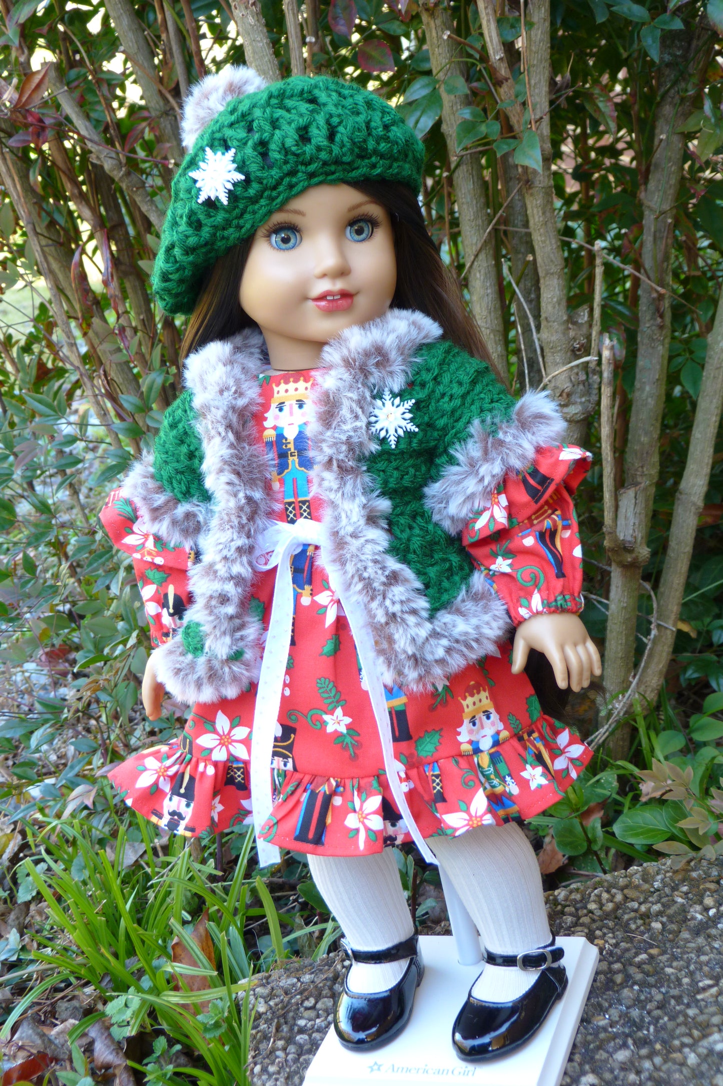 Nutcracker Christmas Ensemble for 18 Inch American Doll