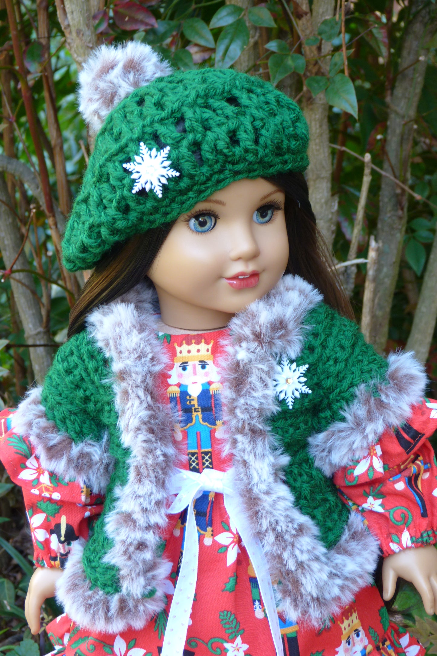Nutcracker Christmas Ensemble for 18 Inch American Doll