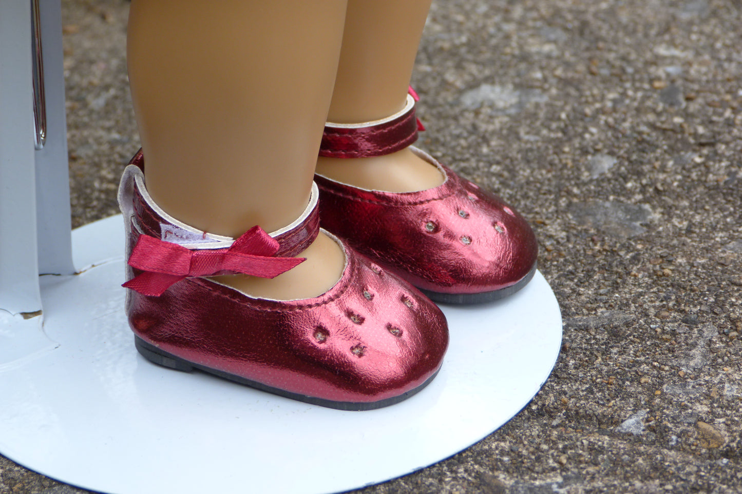 Plaid Christmas Outfit Handmade to fit 18 Inch American Doll