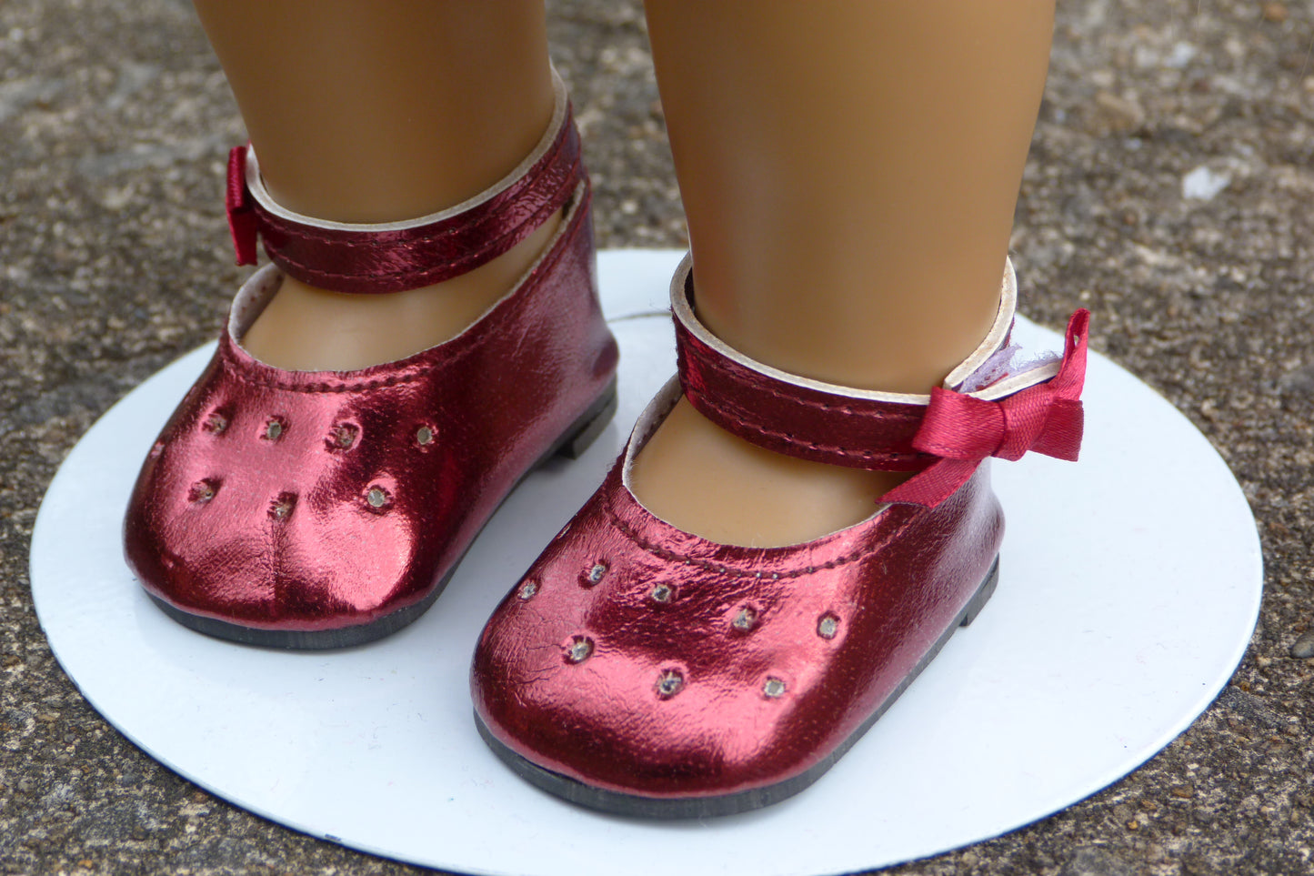 Plaid Christmas Outfit Handmade to fit 18 Inch American Doll