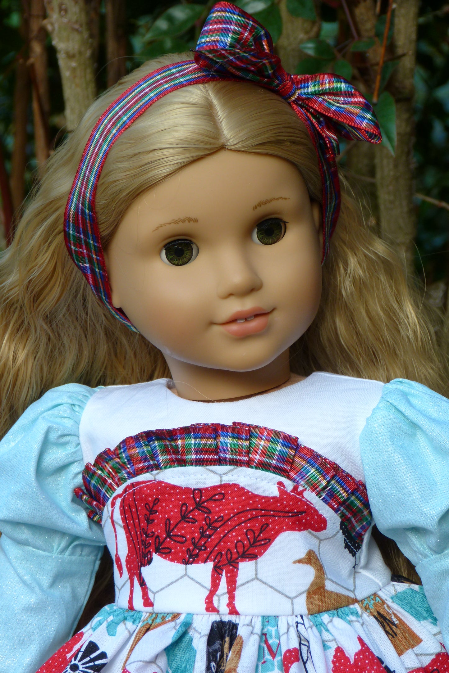 Winter Farm Outfit Handmade to fit 18 Inch American Doll